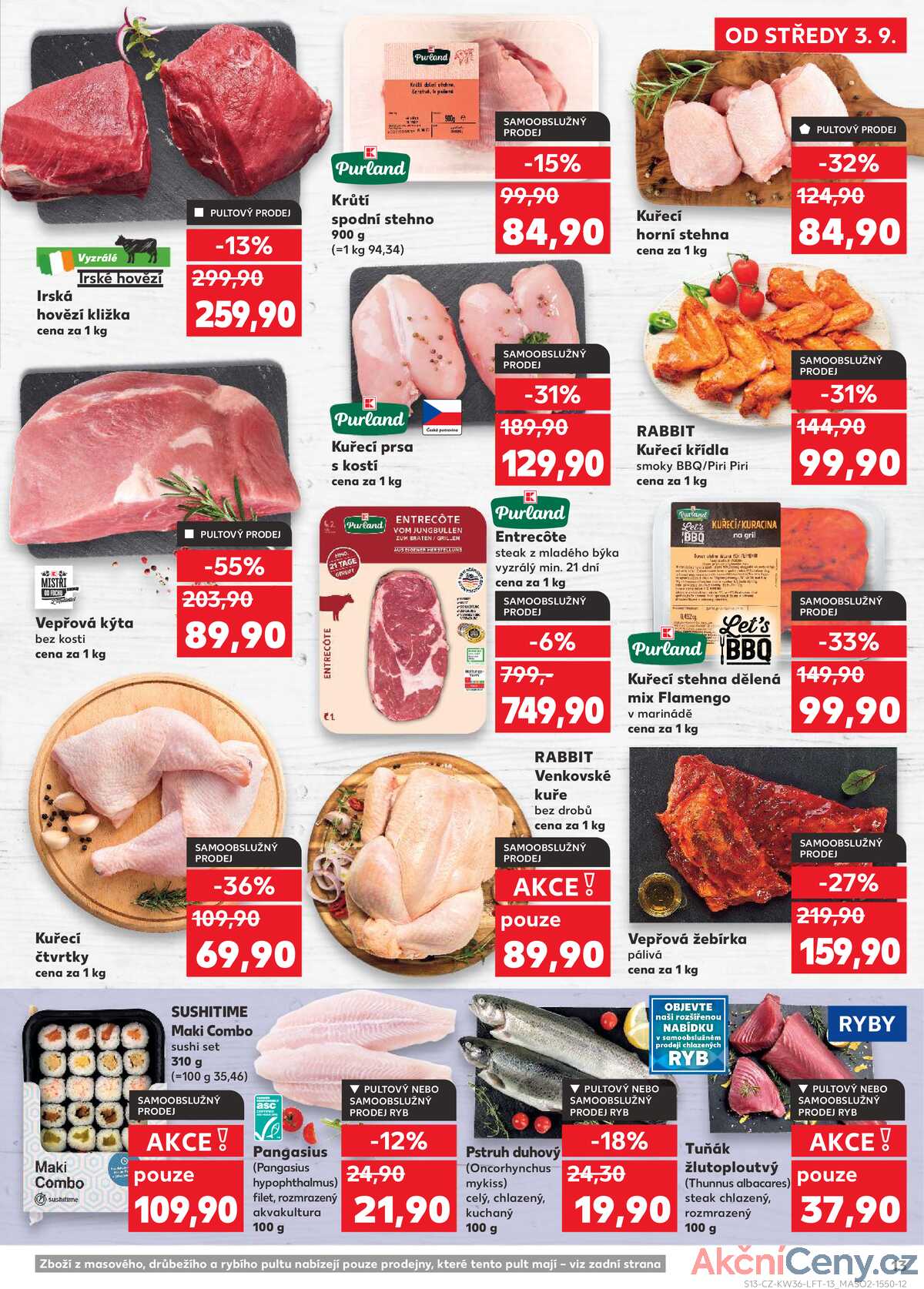 Kaufland 3.9. - 9.9. - Kaufland - Hustopeče (Brněnská) strana 13