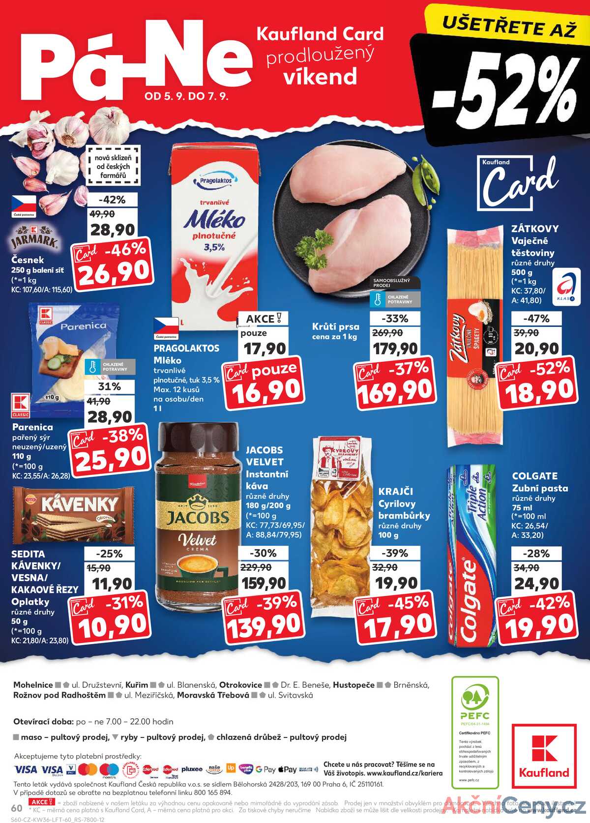 Kaufland 3.9. - 9.9. - Kaufland - Hustopeče (Brněnská) strana 60