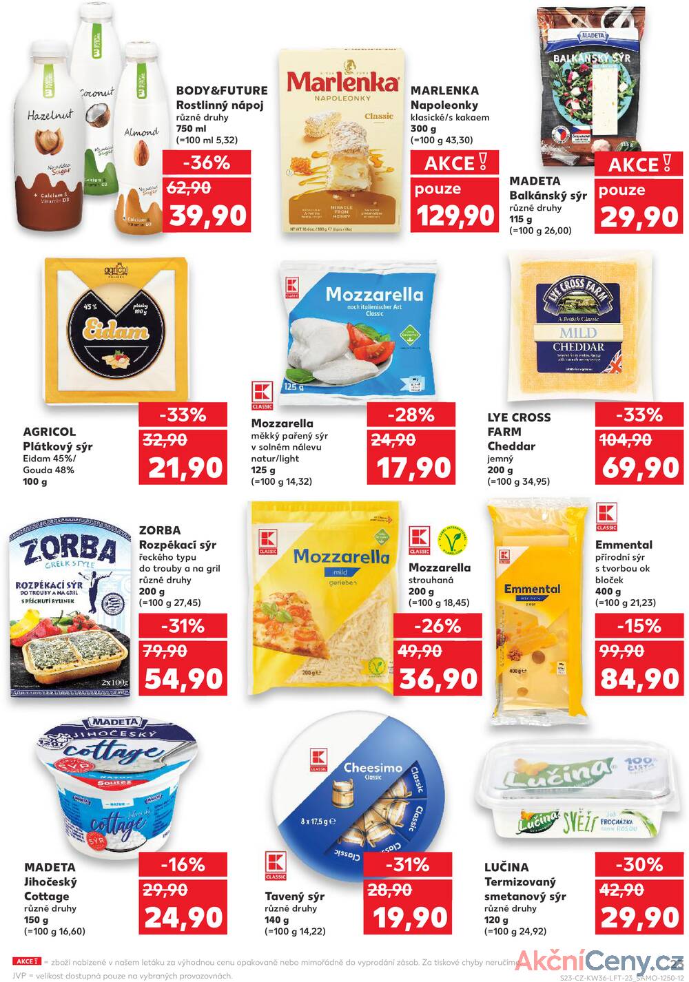 Leták Kaufland - Kaufland 3.9. - 9.9. - Kaufland - Olomouc - Štursova - strana 23