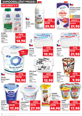 Kaufland 3.9. - 9.9. - Kaufland - Olomouc - Štursova
