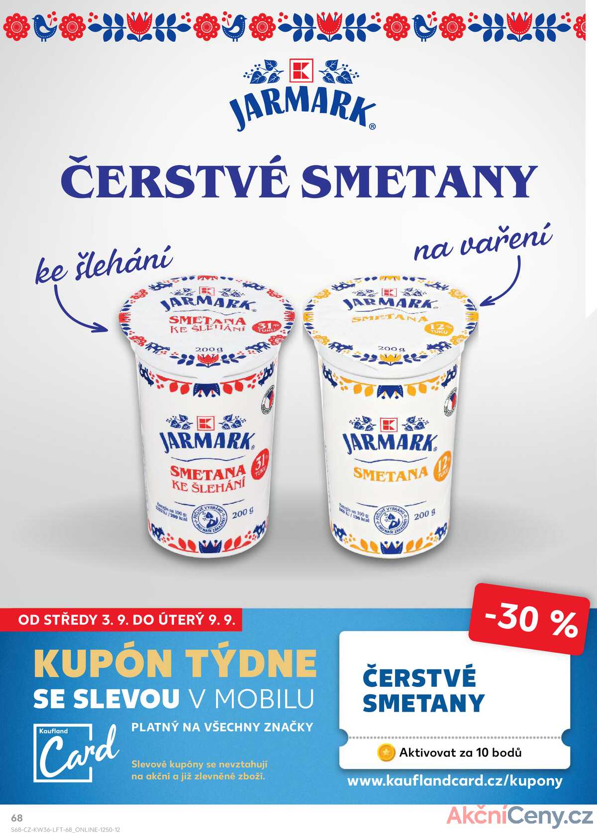 Kaufland 3.9. - 9.9. - Kaufland - Valašské Meziříčí strana 68