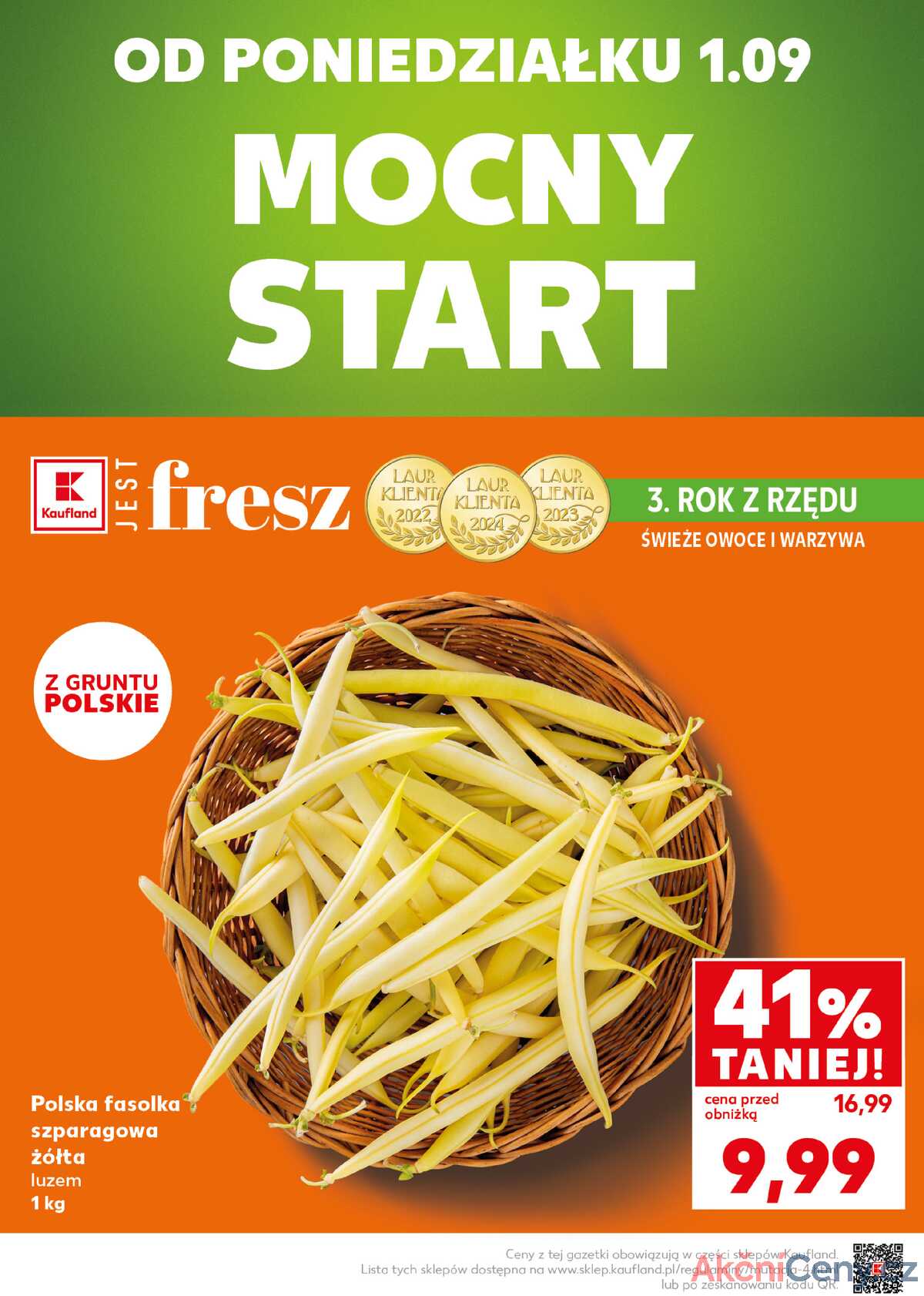 Leták Kaufland Polsko 1.9.-3.9.2025 - Silný start strana 2
