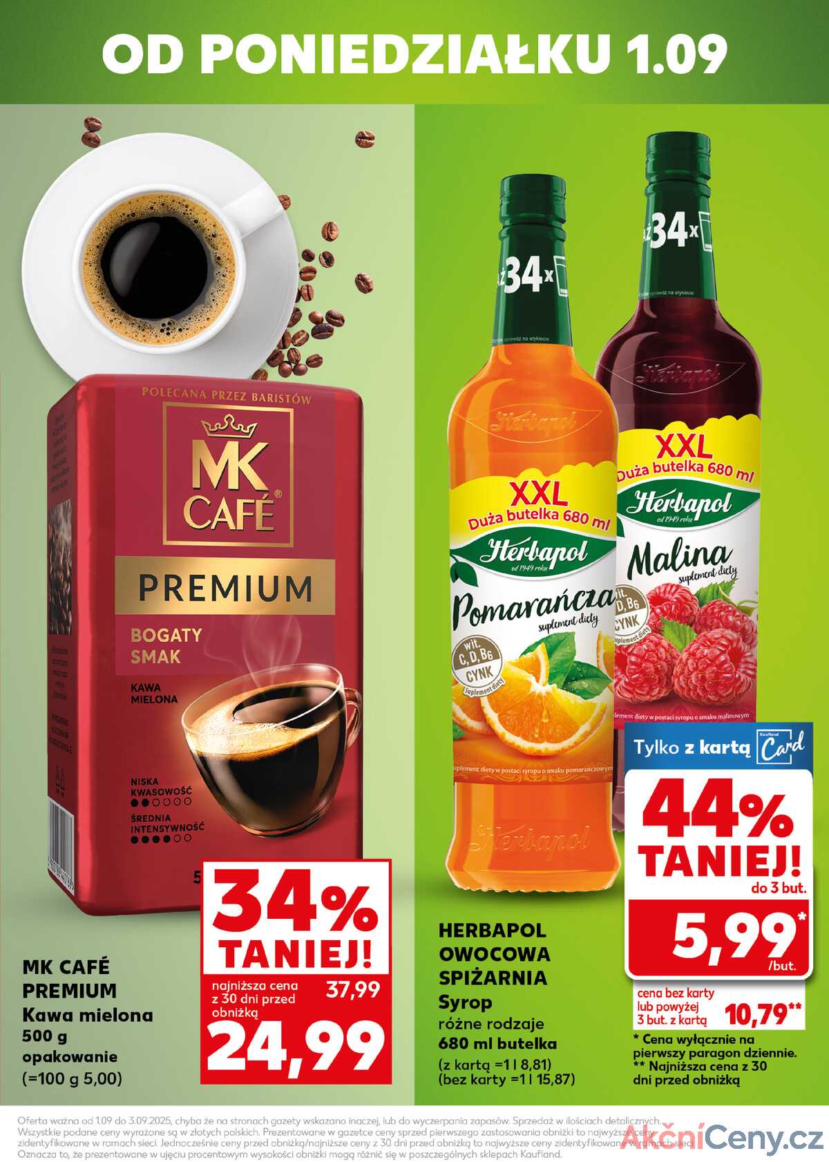Leták Kaufland Polsko 1.9.-3.9.2025 - Silný start strana 3