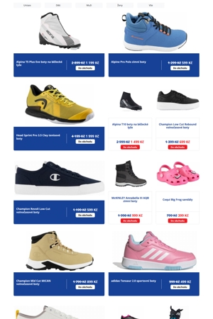 Intersport Boty - 31. 8. 2025