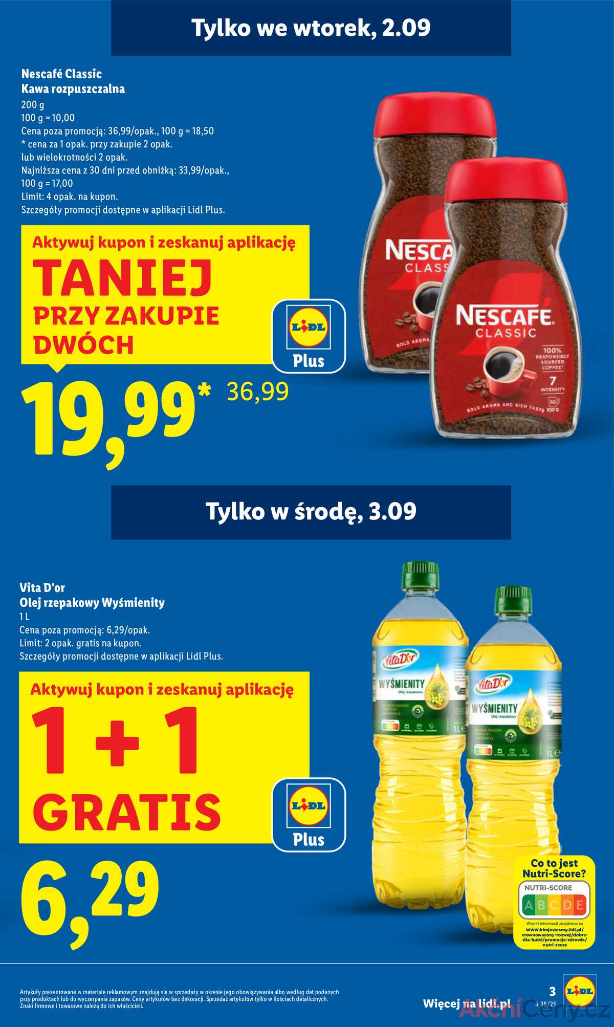 Leták Lidl Polsko 1.9.-3.9.2025 strana 3