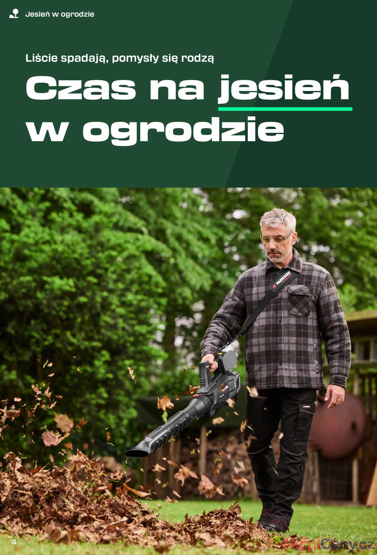 Leták Lidl Polsko 31.8.-11.10.2025 - Časopis PARKSIDE strana 4