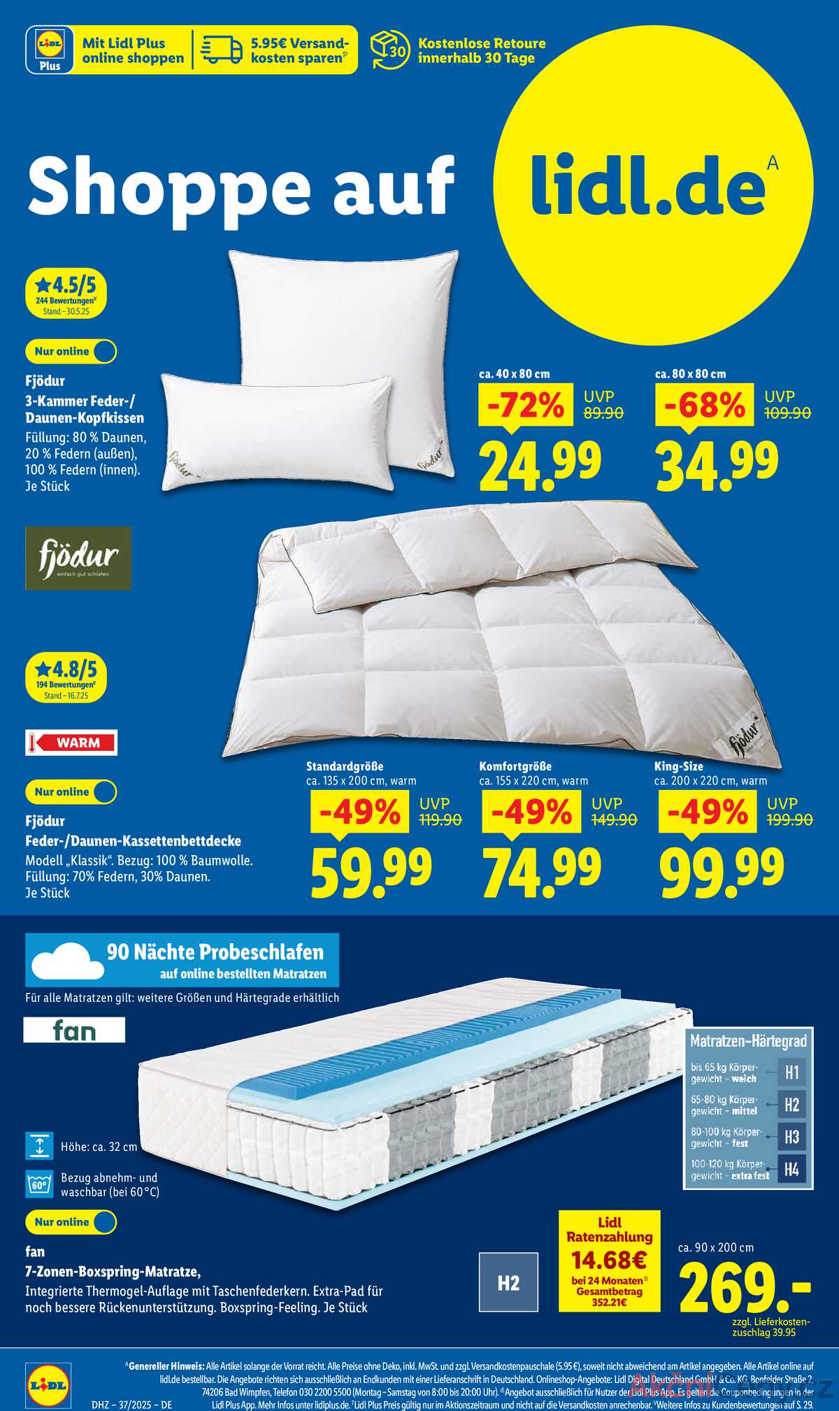 Leták Lidl Německo 8.9.-13.9.2025 strana 4