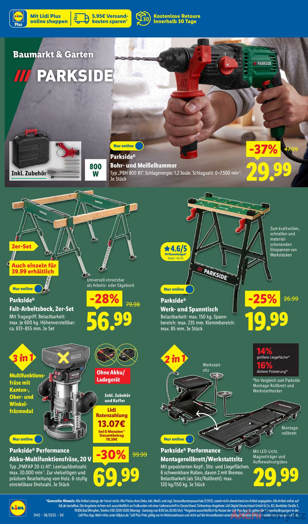 Leták Lidl Německo 15.9.-20.9.2025 strana 2