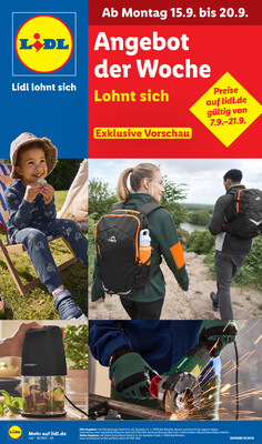 Leták Lidl Německo 15.9.-20.9.2025