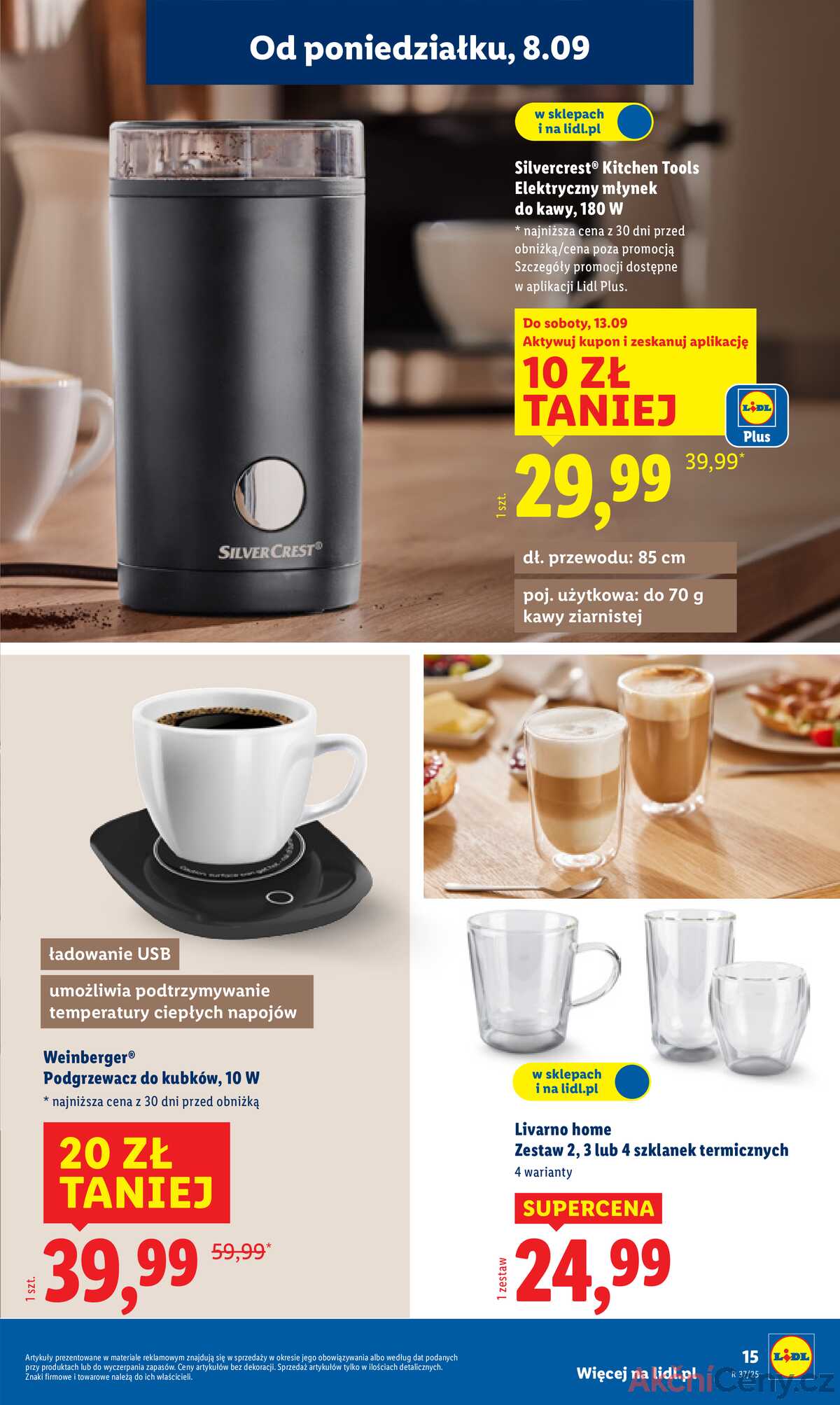 Katalog Lidl Polsko 8.9.-13.9.2025 strana 17