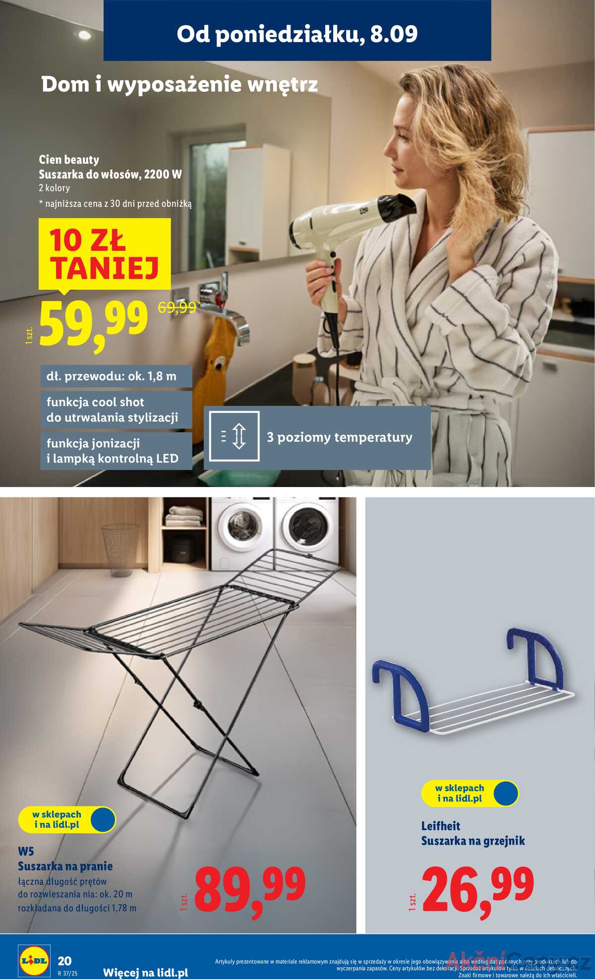 Katalog Lidl Polsko 8.9.-13.9.2025 strana 22