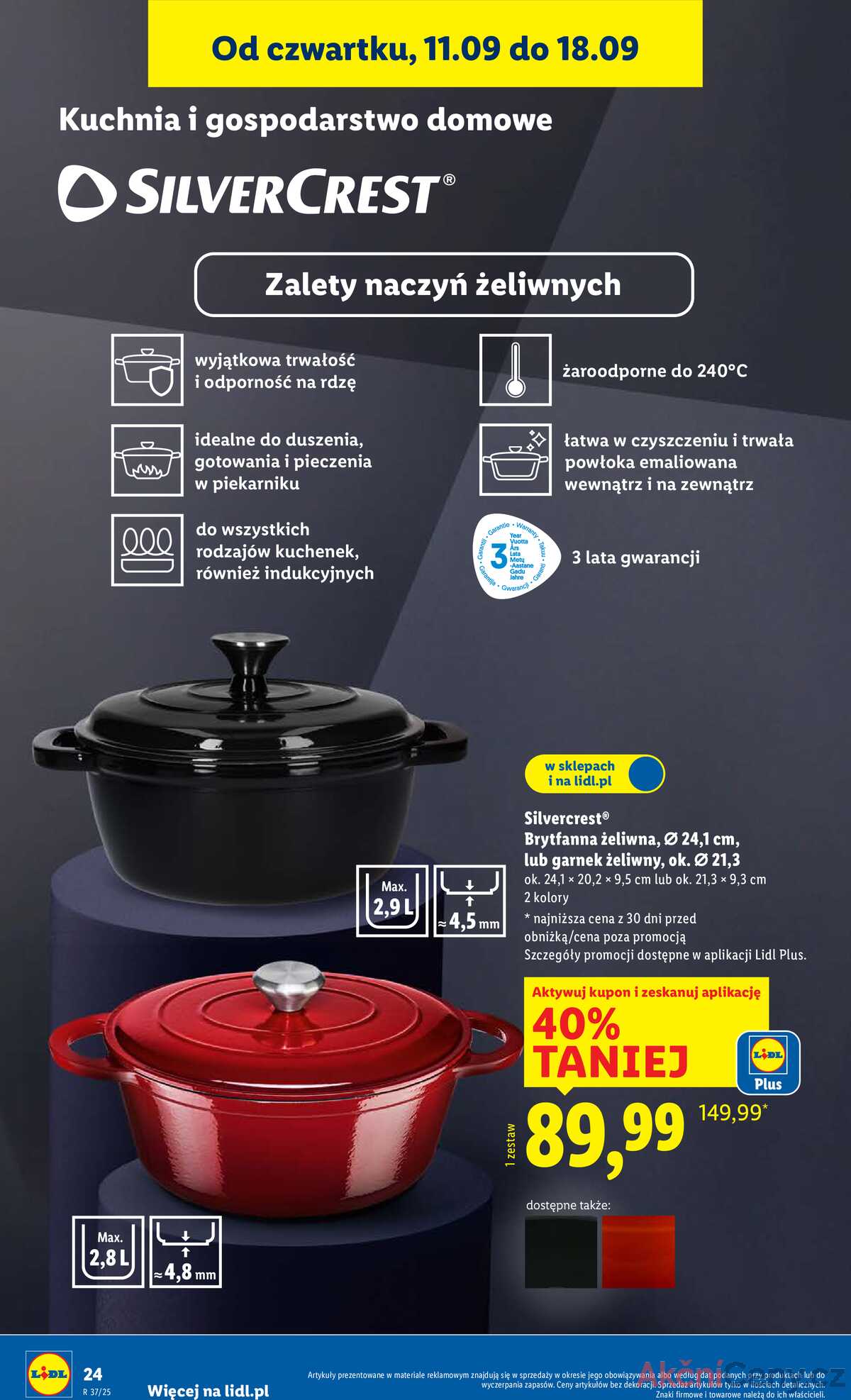 Katalog Lidl Polsko 8.9.-13.9.2025 strana 26