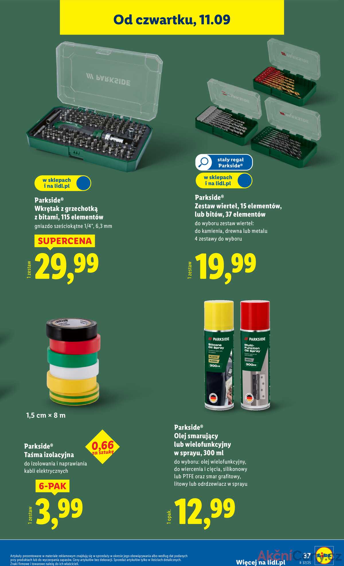 Katalog Lidl Polsko 8.9.-13.9.2025 strana 39