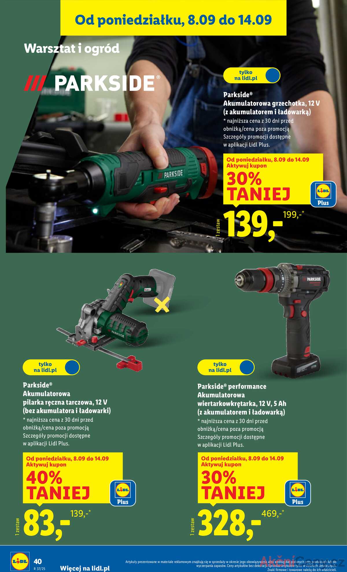 Katalog Lidl Polsko 8.9.-13.9.2025 strana 42