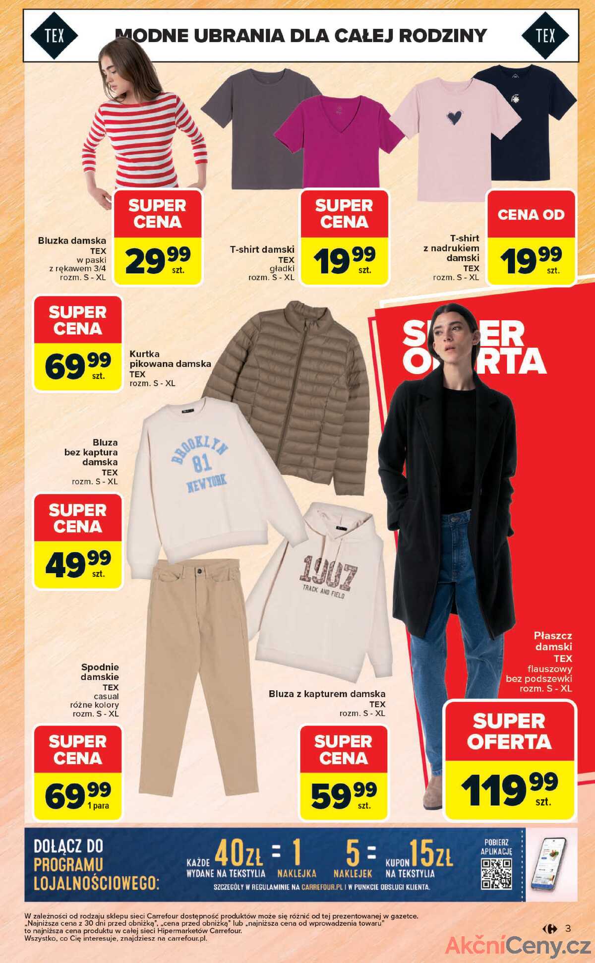 Leták Carrefour Polsko 1.9.-13.9.2025 - Stylové a propagační pro podzim strana 3