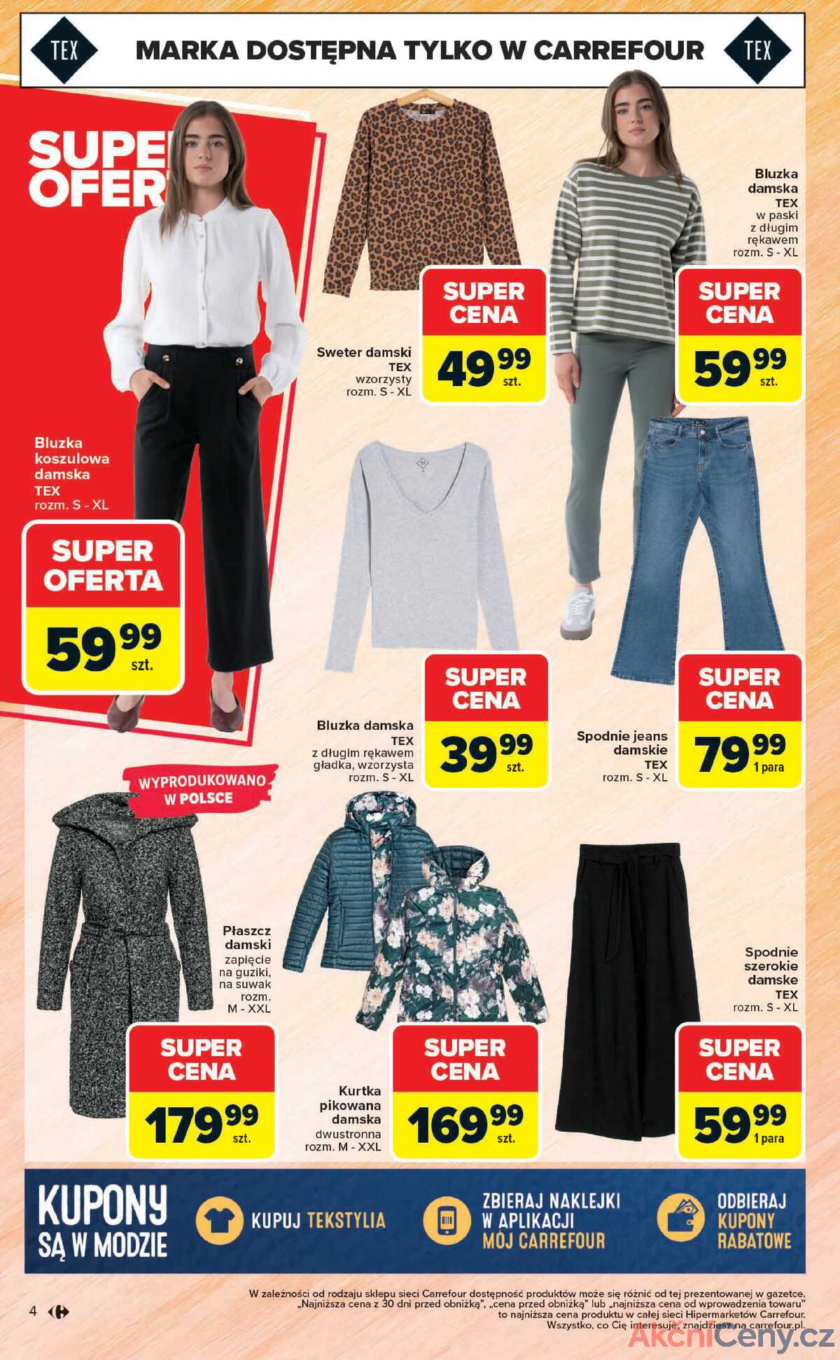 Leták Carrefour Polsko 1.9.-13.9.2025 - Stylové a propagační pro podzim strana 4