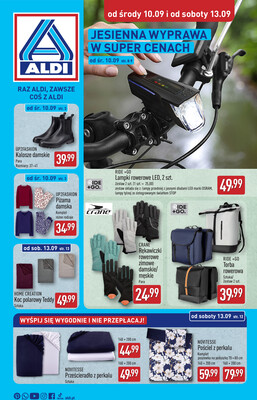 Leták Aldi Polsko 10.9.-16.9.2025 - Od středy 10.09 a