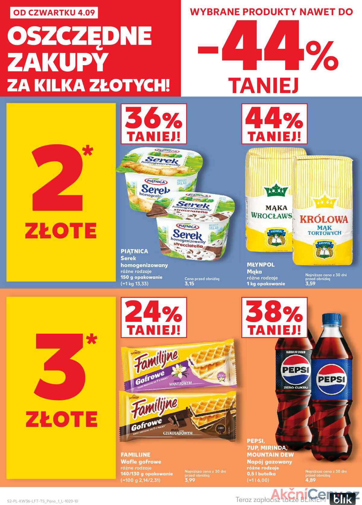Leták Kaufland Polsko 4.9.-10.9.2025 - Noviny týdne strana 2