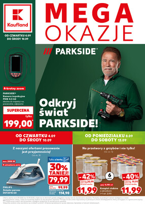 Leták Kaufland Polsko 4.9.-10.9.2025