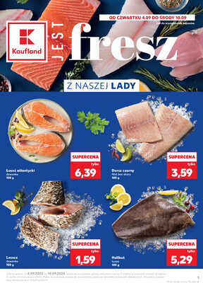 Leták Kaufland Polsko 4.9.-10.9.2025