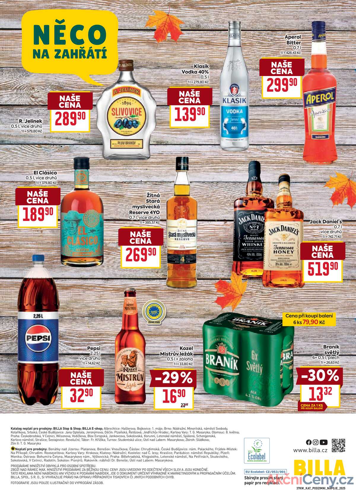 Billa katalog Drink od 10.9. do 30.9.2025 strana 22