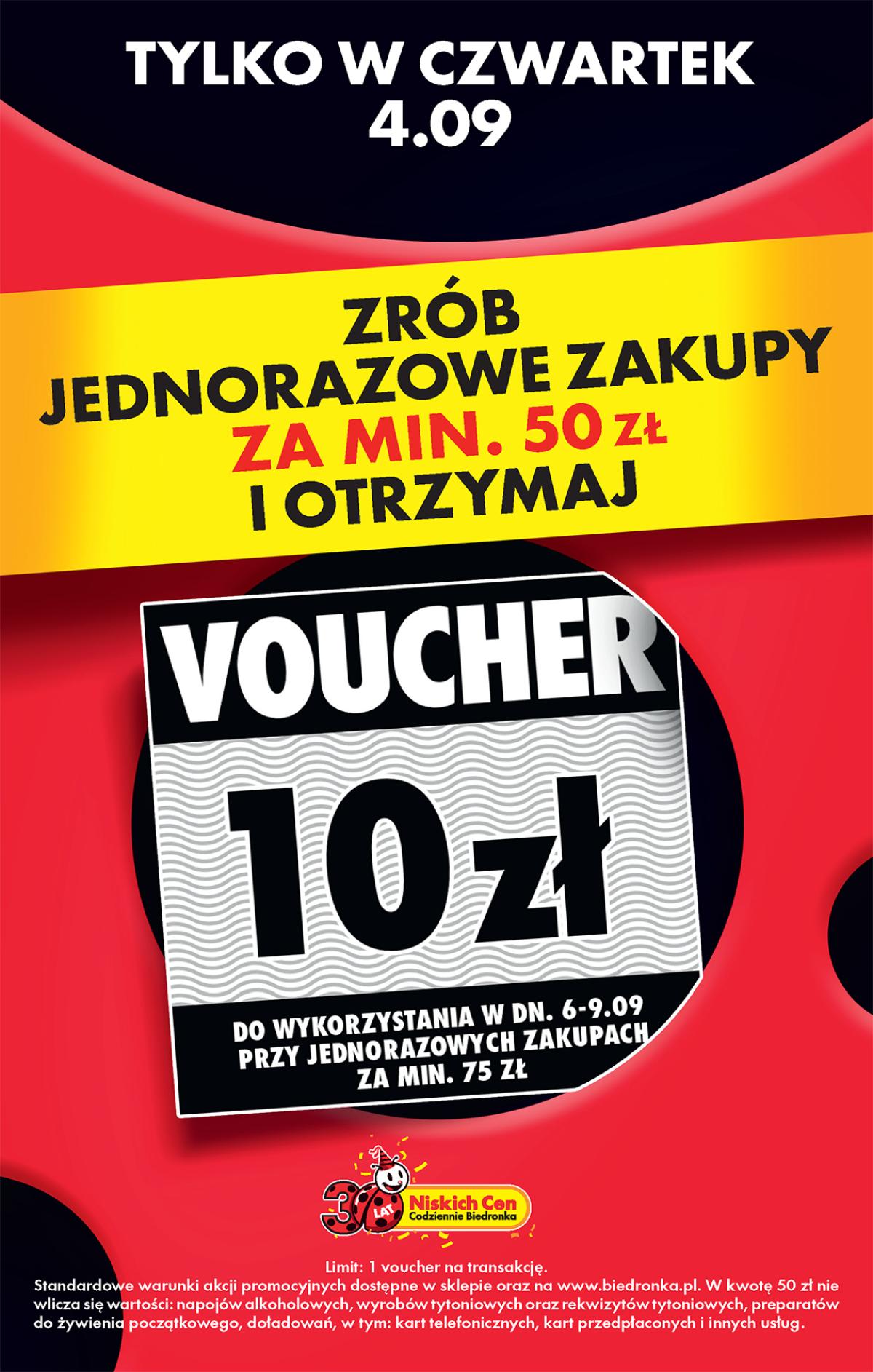 Leták Biedronka Polsko 4.9.-10.9.2025 strana 2
