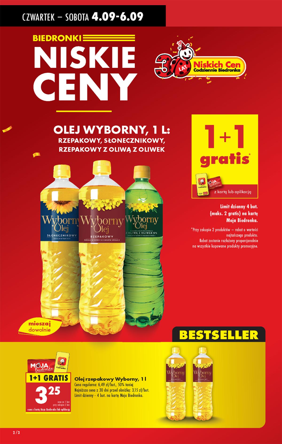 Leták Biedronka Polsko 4.9.-10.9.2025 strana 4
