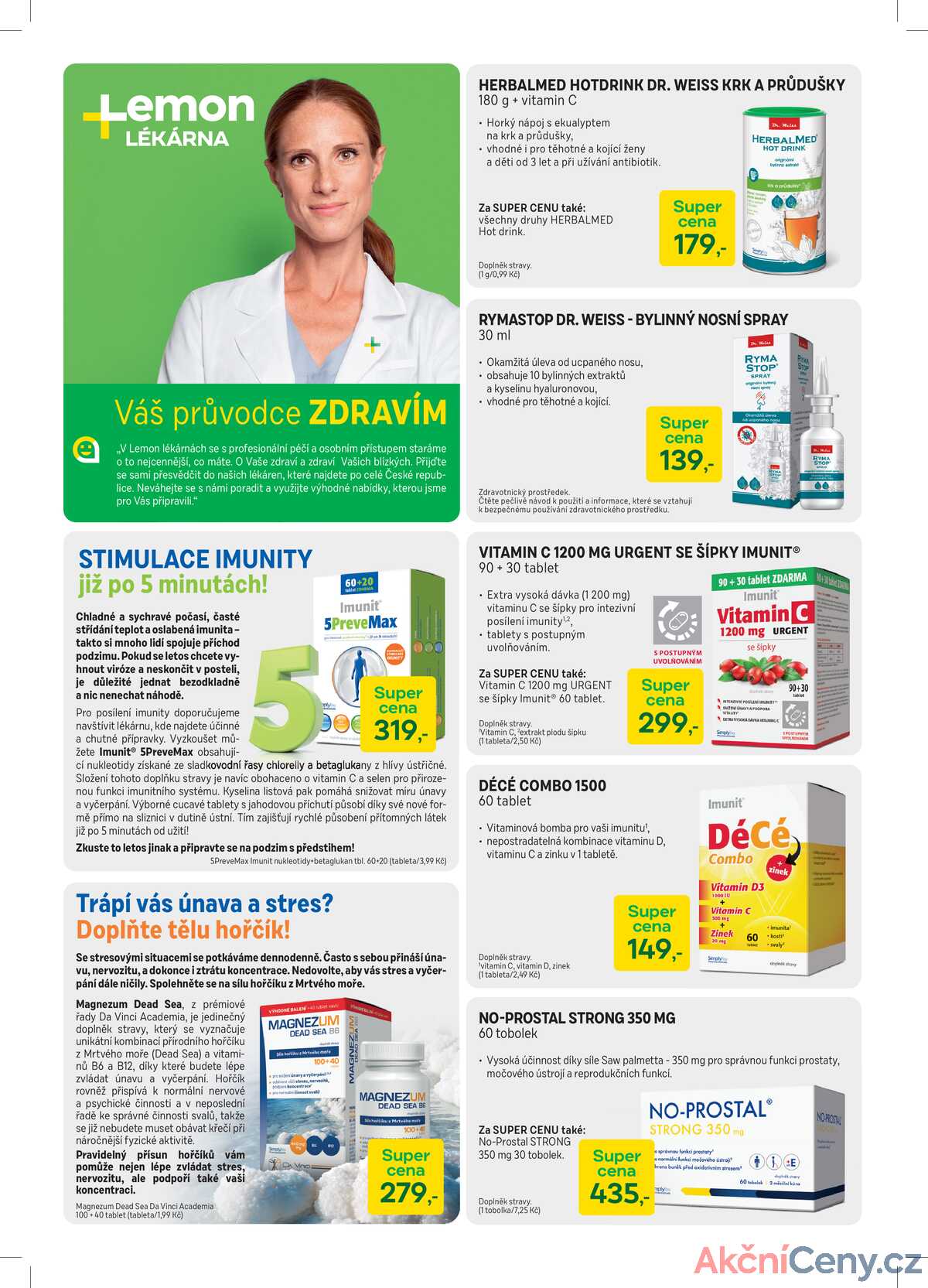 Lékárna LEMON od 15.9. do 31.10.2025 strana 4