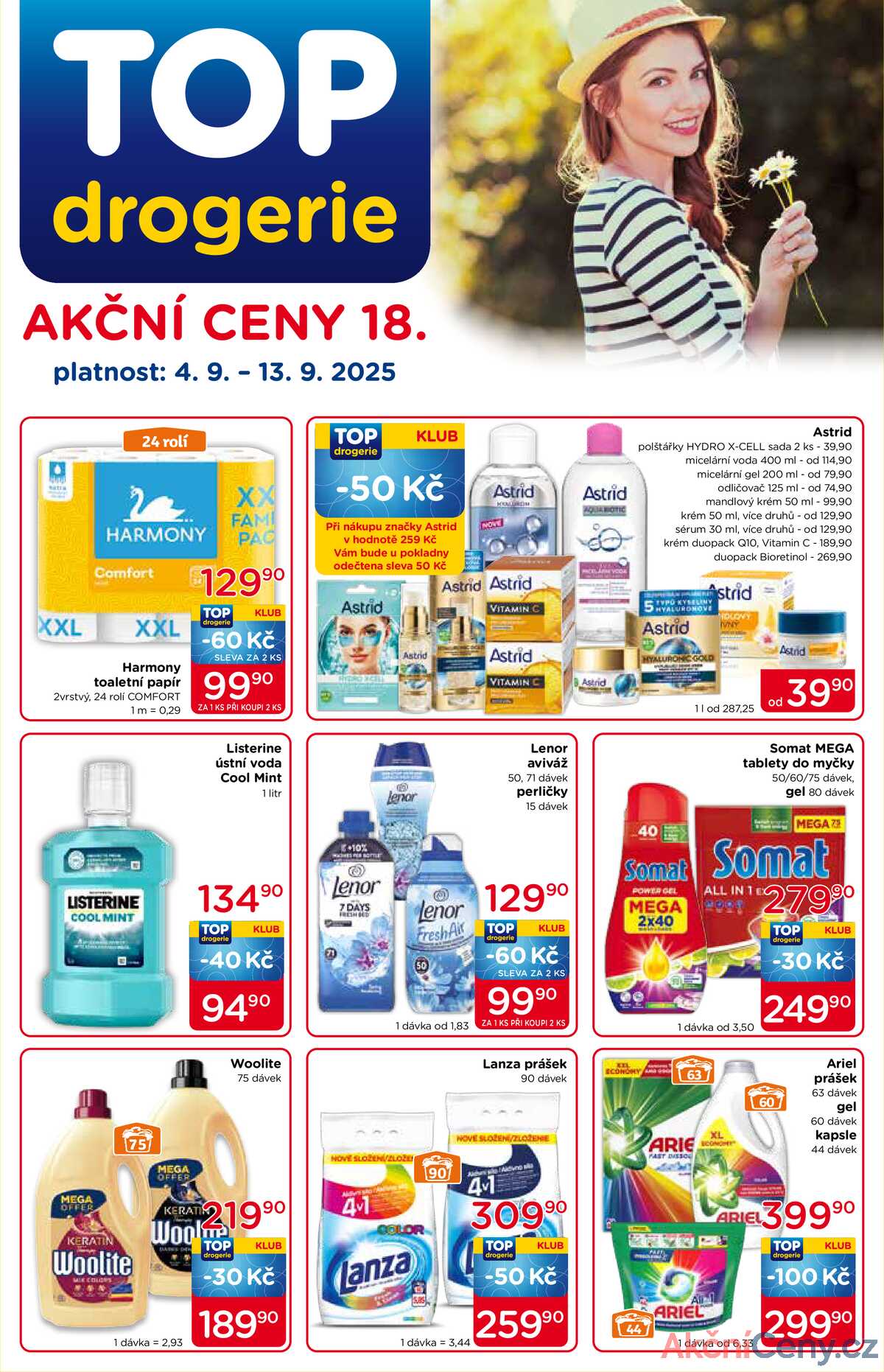 TOP drogerie do 13.9. strana 1
