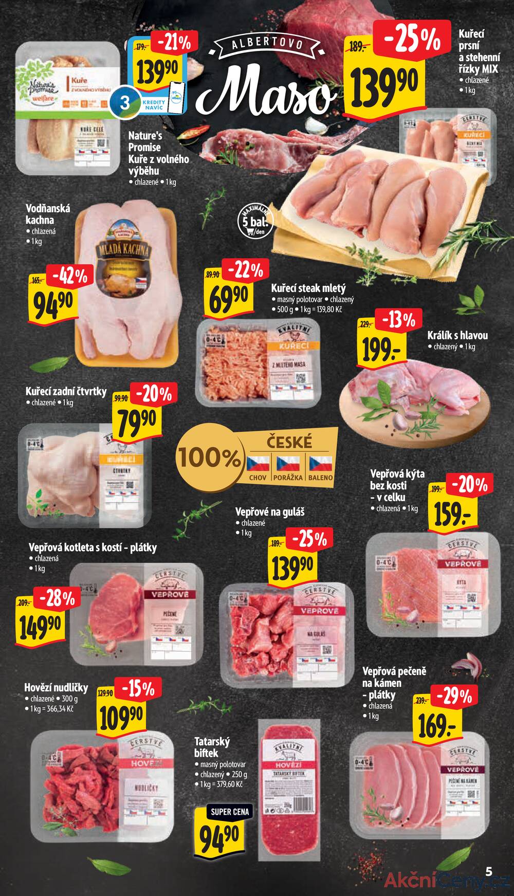 Leták Albert - Albert Supermarket od 10.9. do 16.9.2025 - strana 5 Leták Albert - Albert Supermarket od 10.9. do 16.9.2025 - strana 5