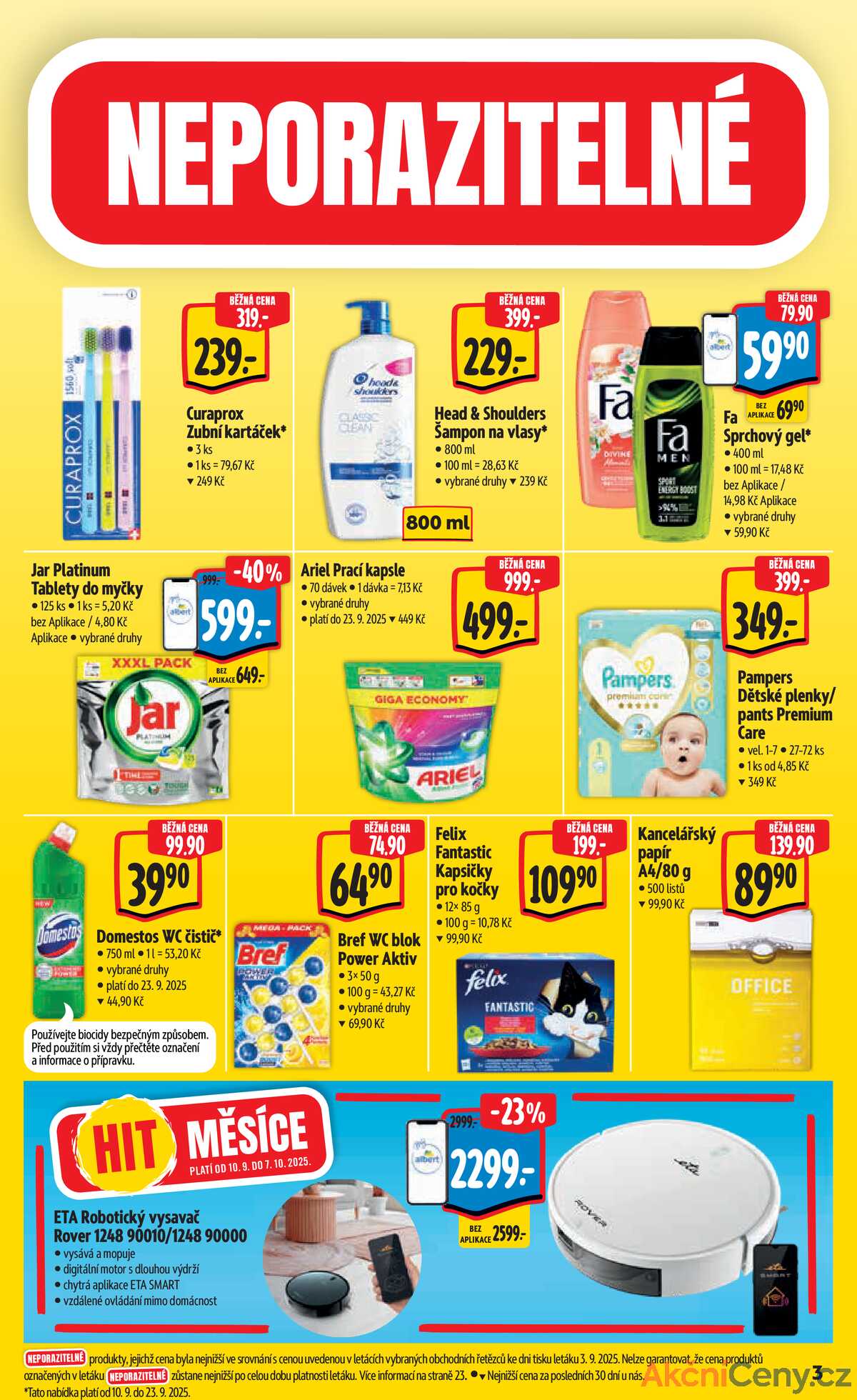 Albert  Hypermarket od 10.9. do 16.9.2025 strana 3