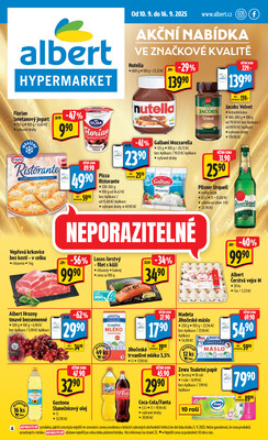 Albert  Hypermarket od 10.9. do 16.9.2025