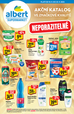 Albert Supermarket katalog Brand od 10.9. do 23.9.2025