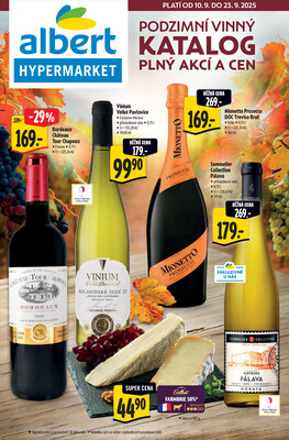 Albert  Hypermarket katalog Víno od 10.9. do 23.9.2025