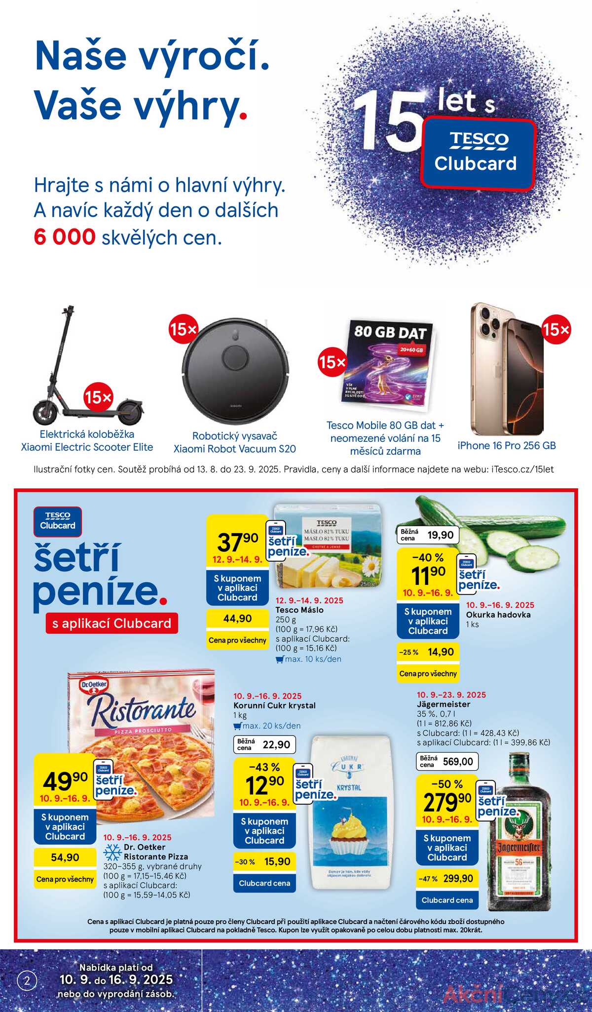 Tesco supermarkety od 10.9. do 16.9.2025 strana 2