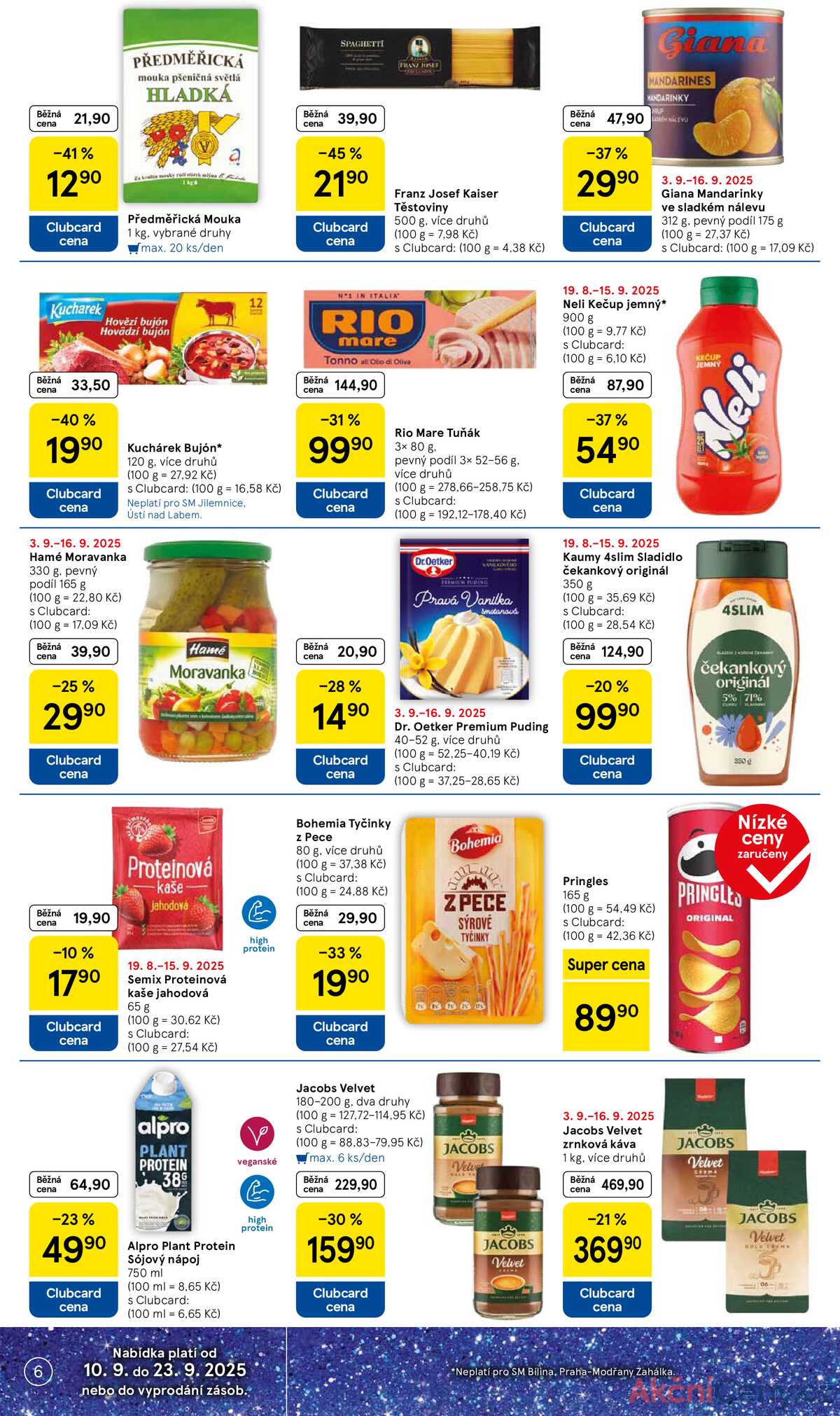 Tesco supermarkety od 10.9. do 16.9.2025 strana 6
