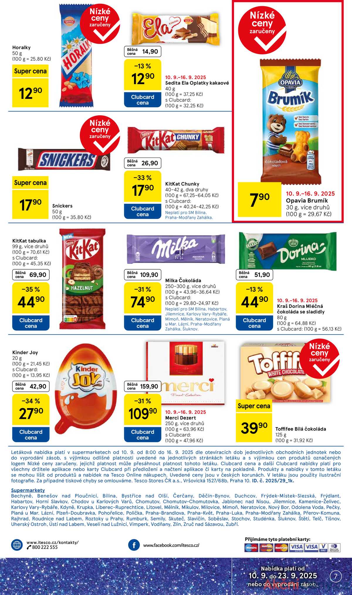Tesco supermarkety od 10.9. do 16.9.2025 strana 7