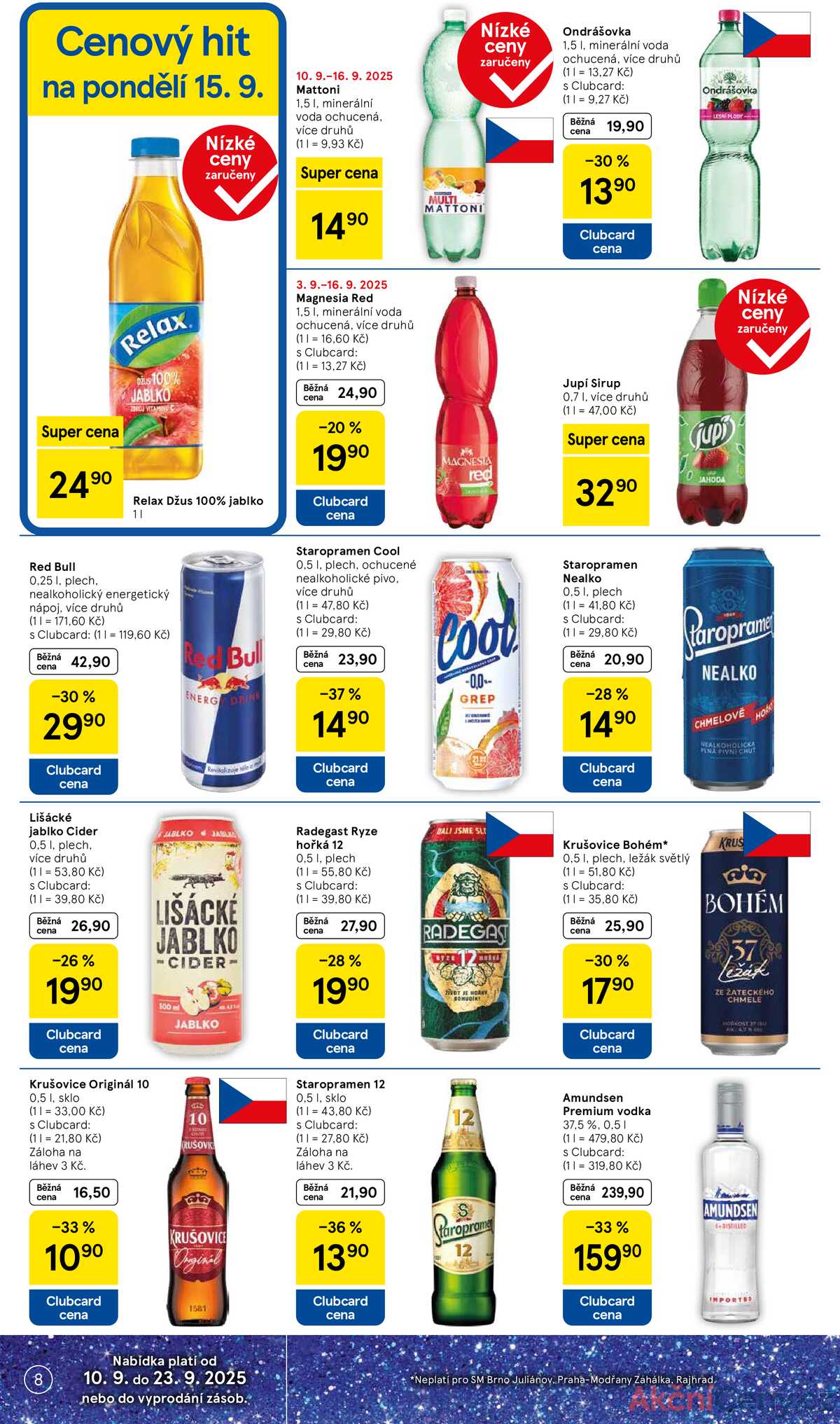 Tesco supermarkety od 10.9. do 16.9.2025 strana 8