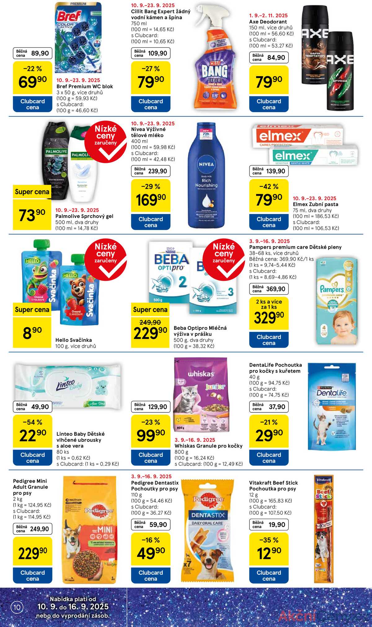 Tesco supermarkety od 10.9. do 16.9.2025 strana 10