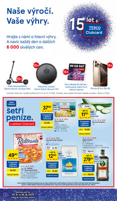 Tesco supermarkety od 10.9. do 16.9.2025