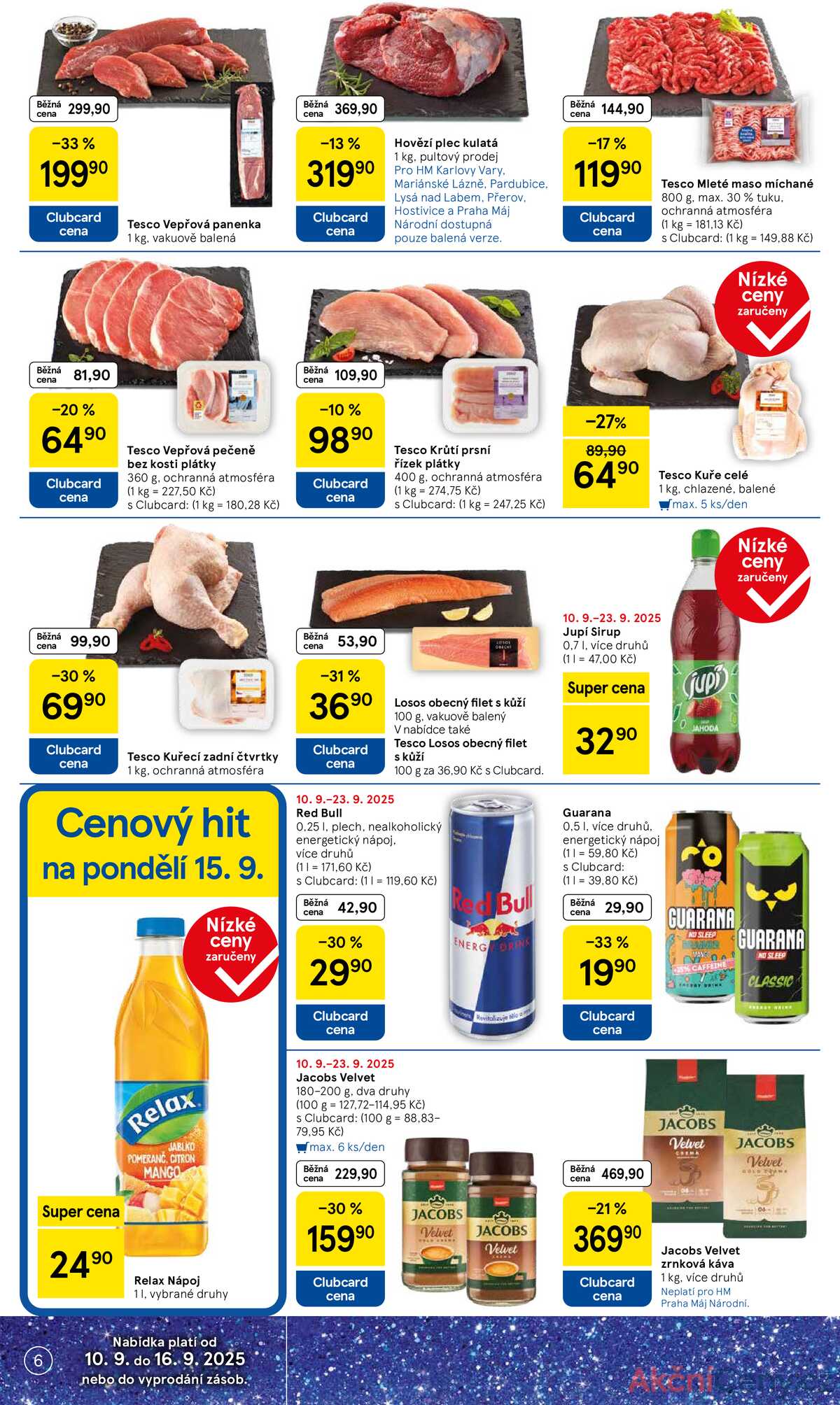 Tesco malé hypermarkety od 10.9. do 16.9.2025 strana 6