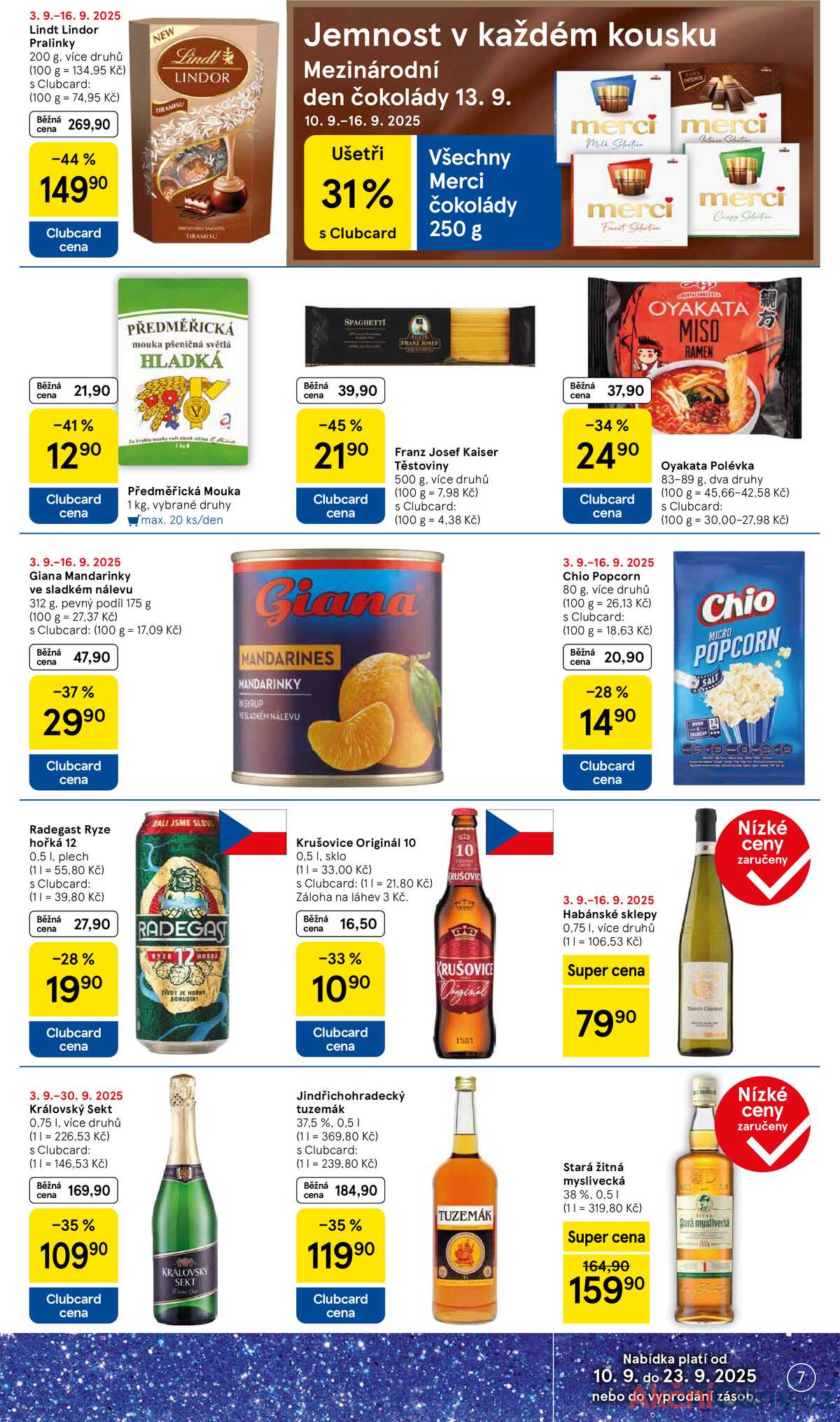 Tesco malé hypermarkety od 10.9. do 16.9.2025 strana 7