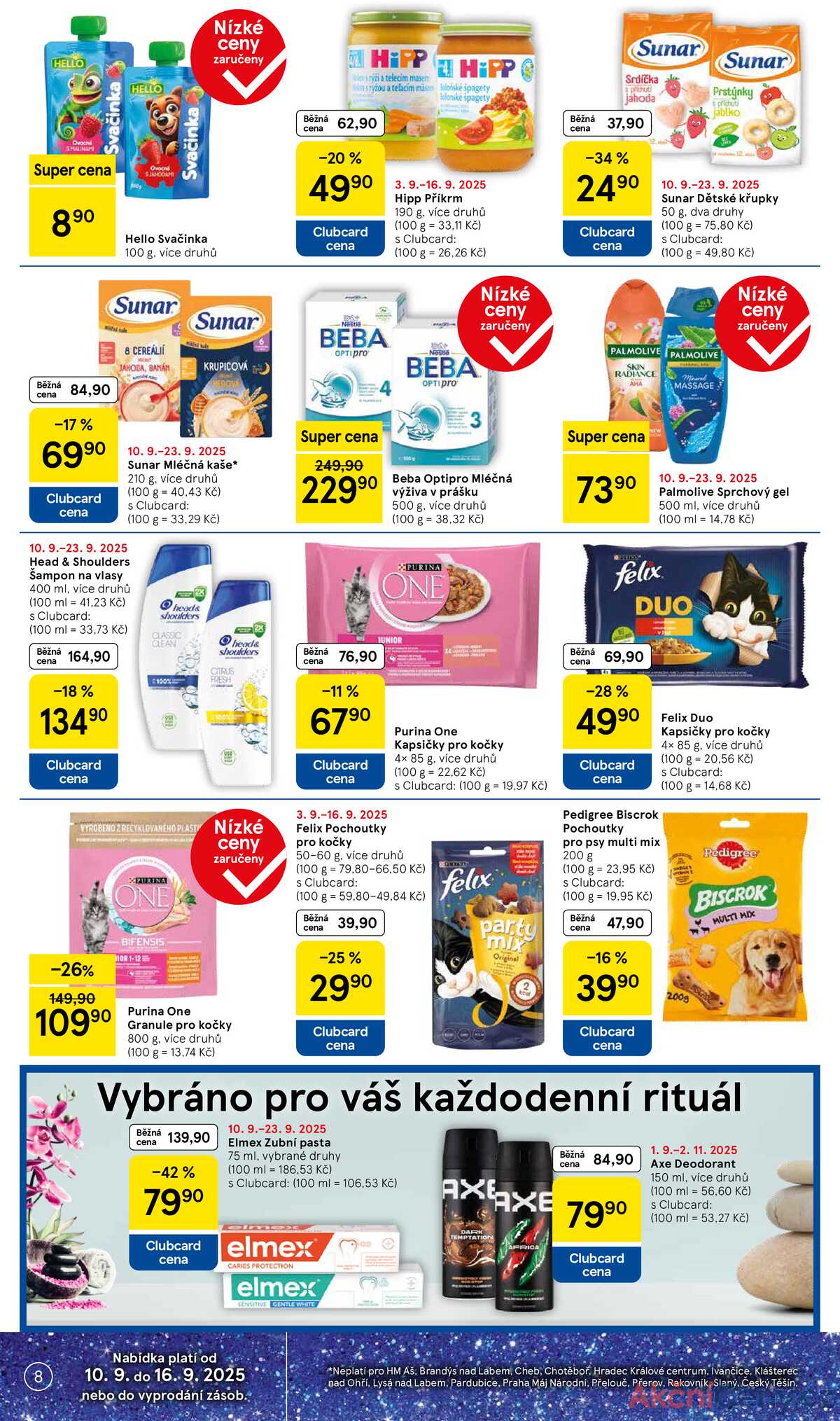 Tesco malé hypermarkety od 10.9. do 16.9.2025 strana 8