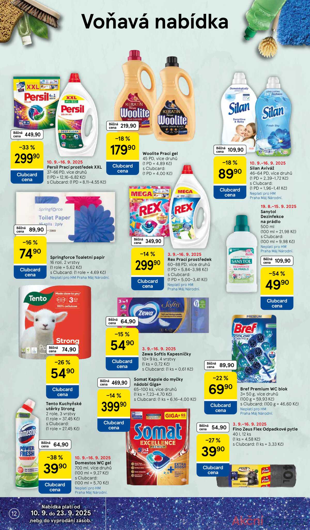 Tesco malé hypermarkety od 10.9. do 16.9.2025 strana 12