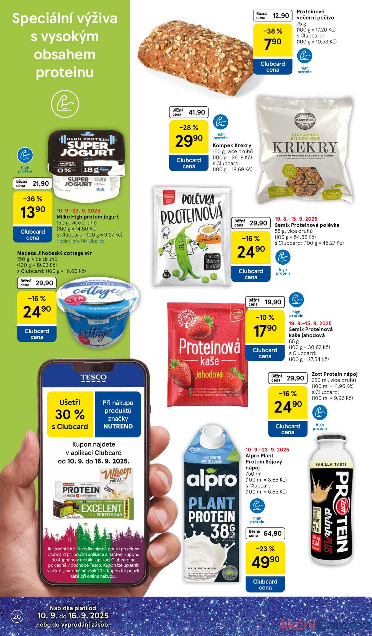 Tesco malé hypermarkety od 10.9. do 16.9.2025 strana 26