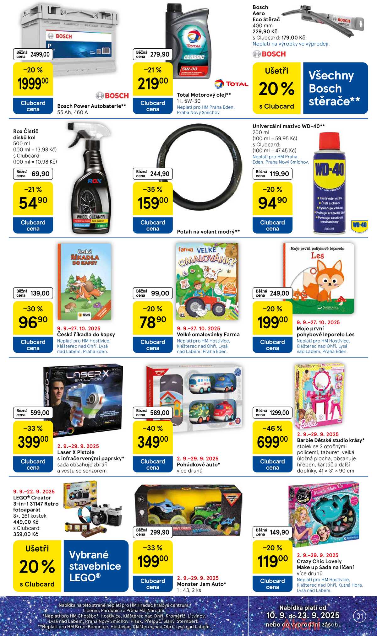 Tesco malé hypermarkety od 10.9. do 16.9.2025 strana 31