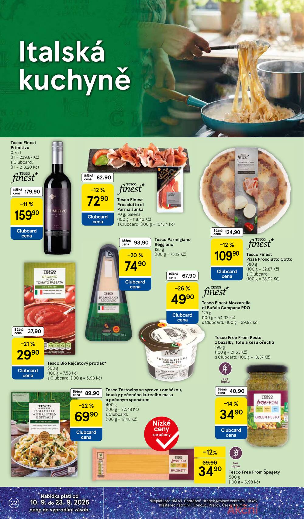 Leták Tesco - Tesco malé hypermarkety od 10.9. do 16.9.2025 - strana 22