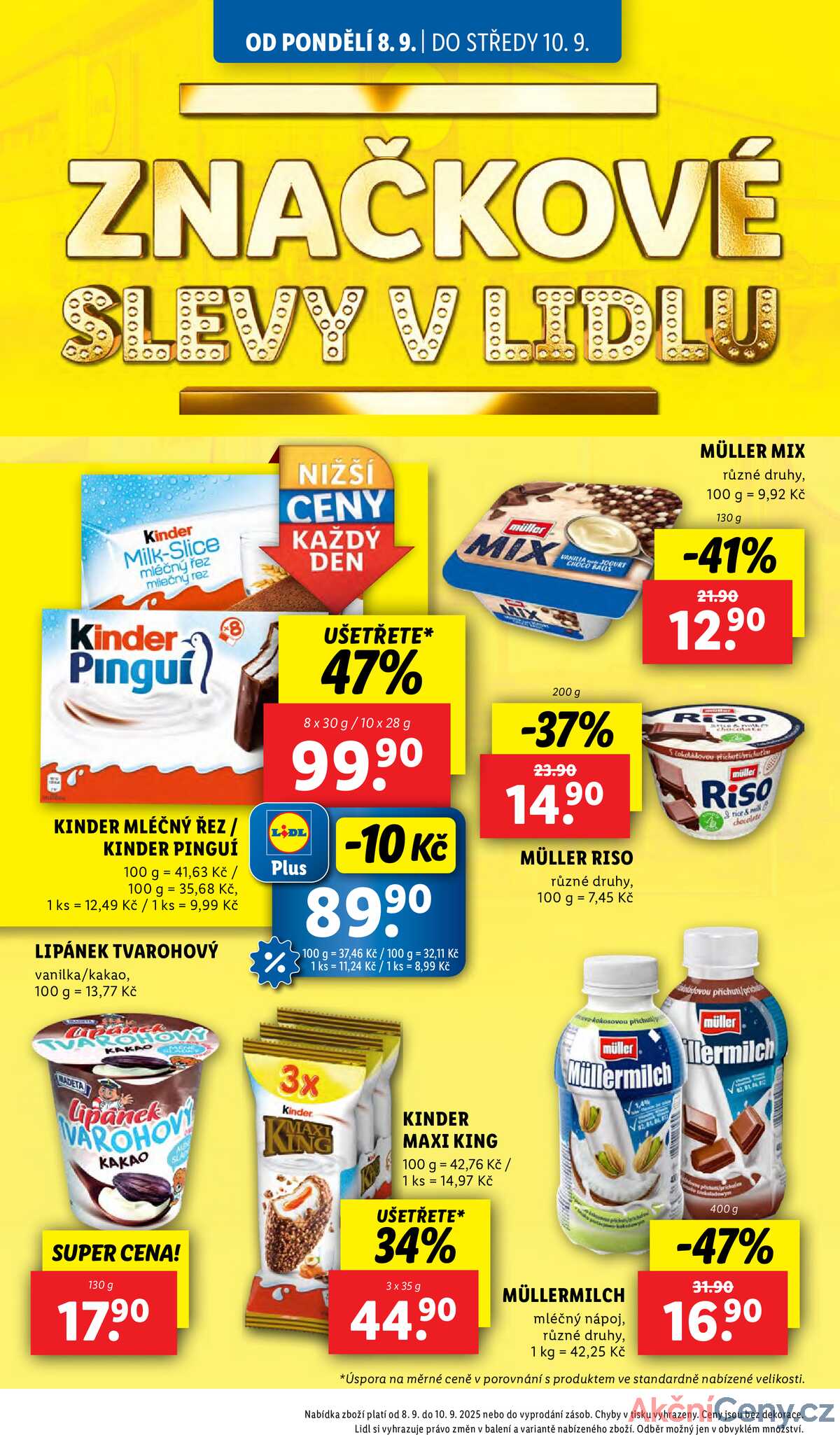 Lidl od 8.9. do 10.9.2025 strana 16
