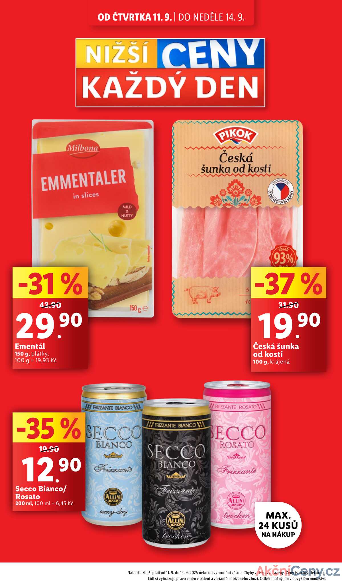 Lidl Čtvrtek od 11.9. do 14.9.2025 strana 2