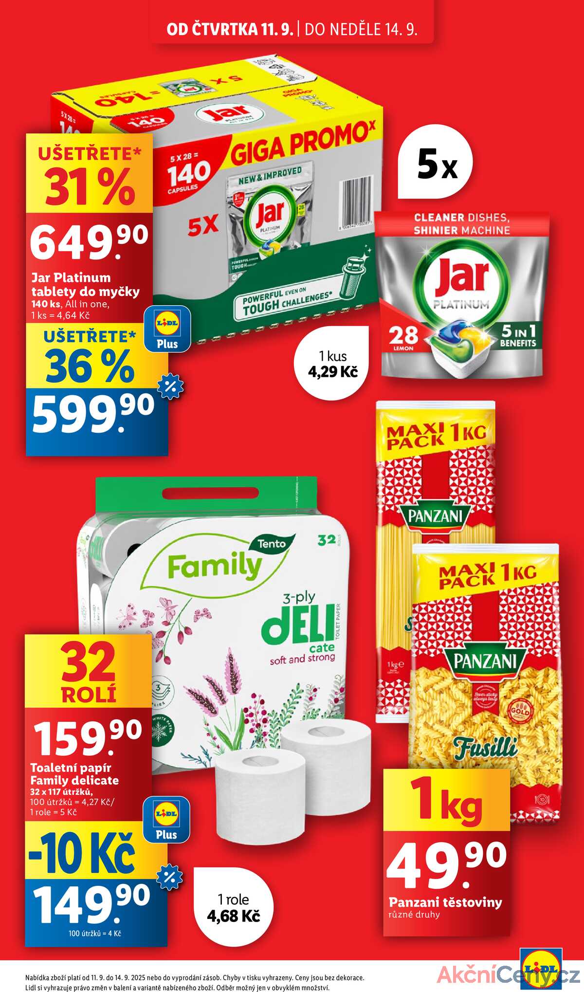 Lidl Čtvrtek od 11.9. do 14.9.2025 strana 3
